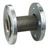 Stainless steel compensator 16 bar with stainless steel flanges PN16/40 type KBFI, overall length=79mm, DN25